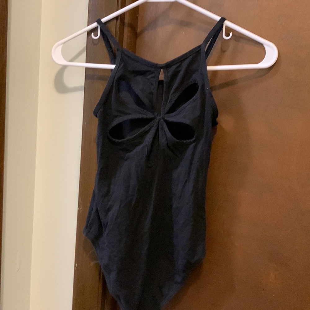 Girls leotard with flower back size 12-14